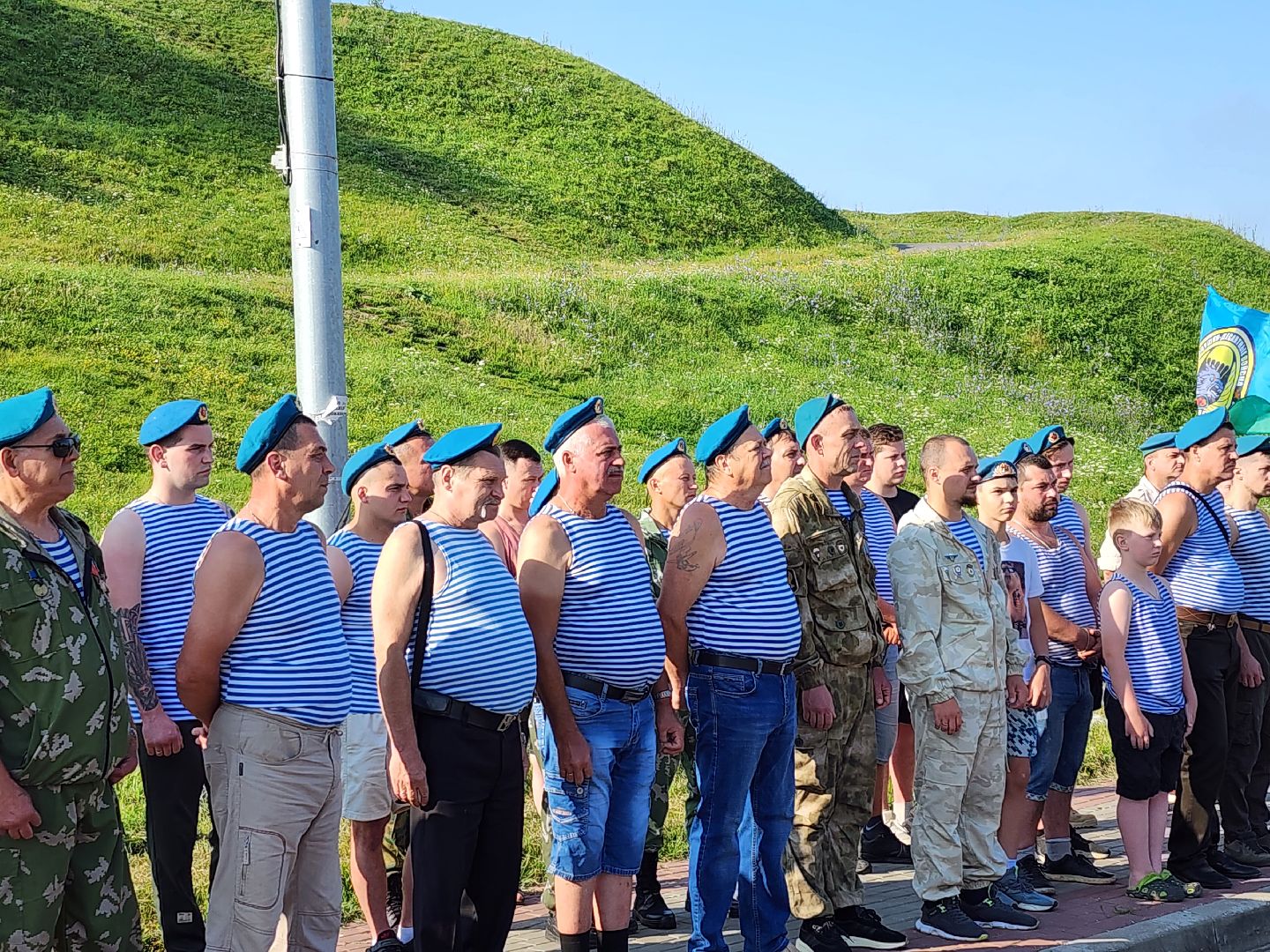 Серпухов, Подмосковье, День ВДВ, десантники, автопробег