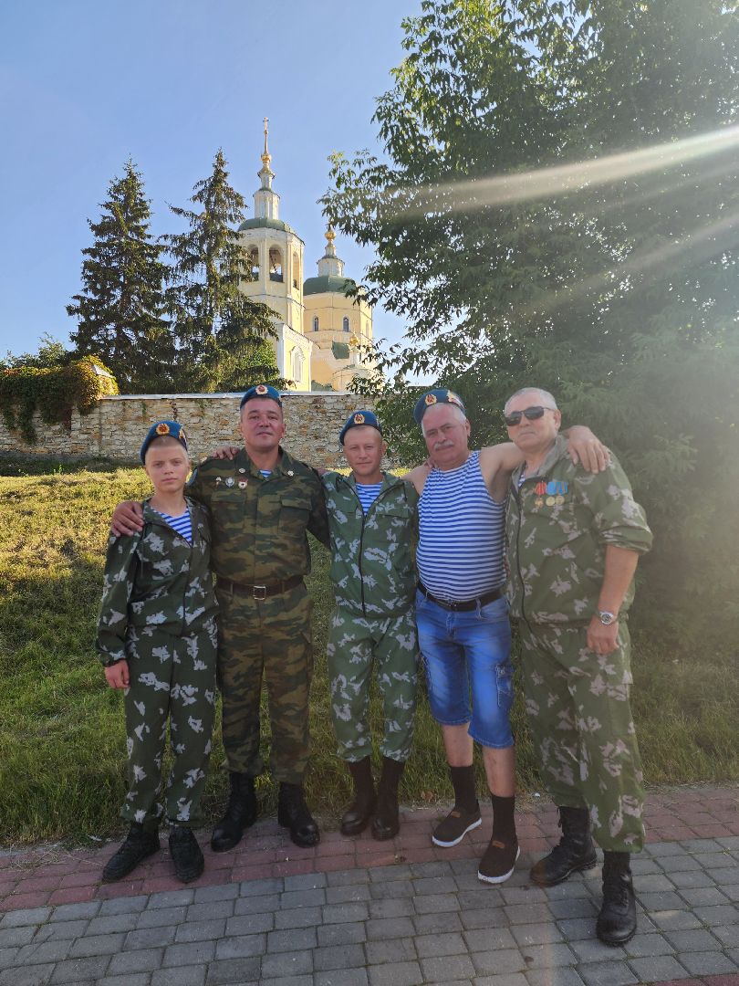 Серпухов, Подмосковье, День ВДВ, десантники, автопробег