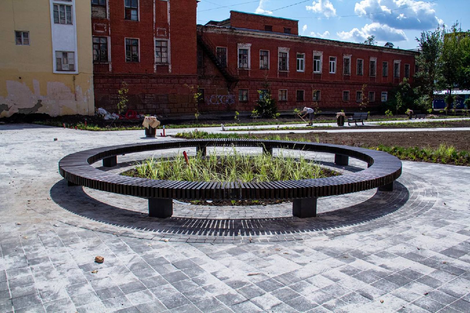 Подольск, сквер, благоустройство