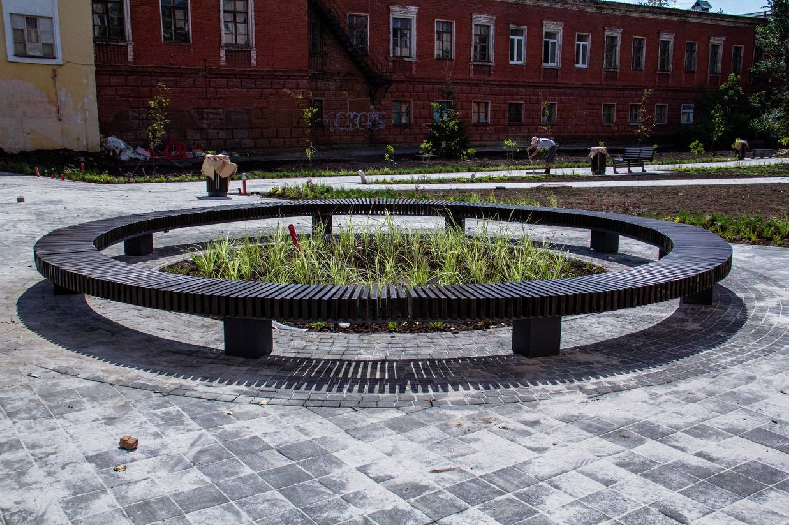 Подольск, сквер, благоустройство