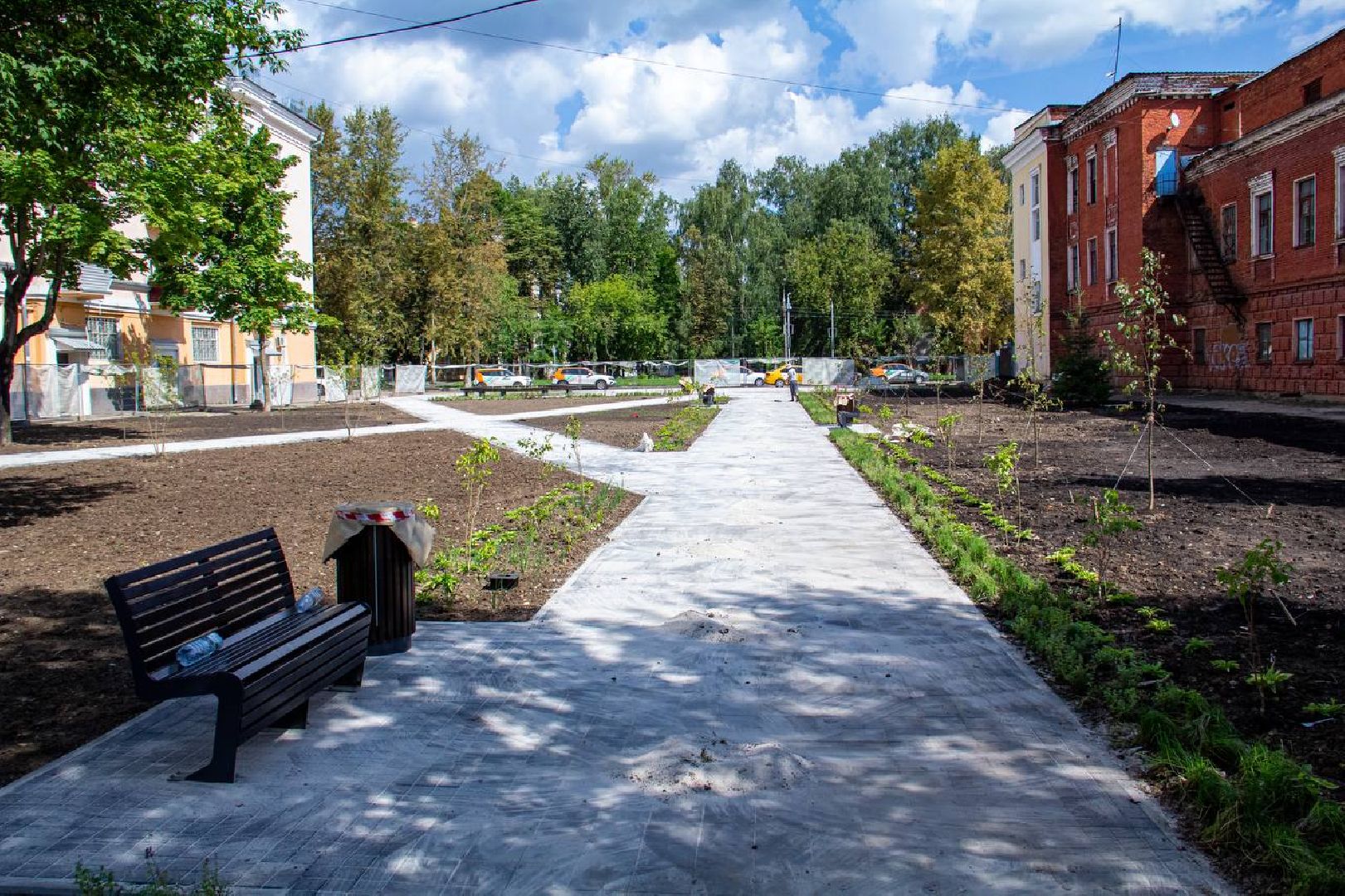 Подольск, сквер, благоустройство