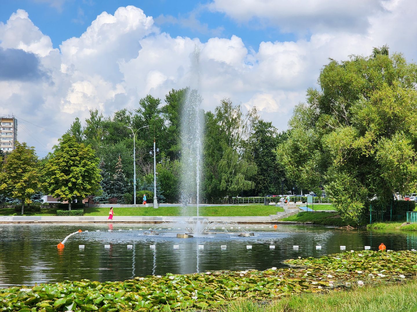 Одинцово, благоустройство, пруд, площадь, развлечение,