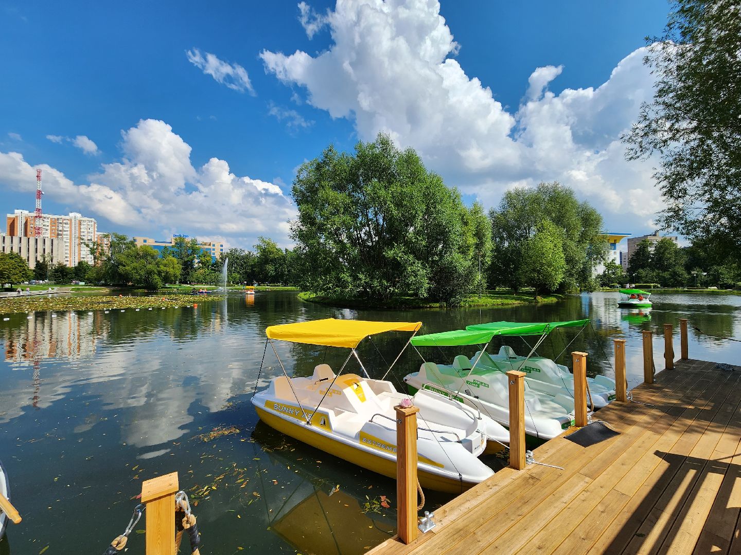 Одинцово, благоустройство, пруд, площадь, развлечение,