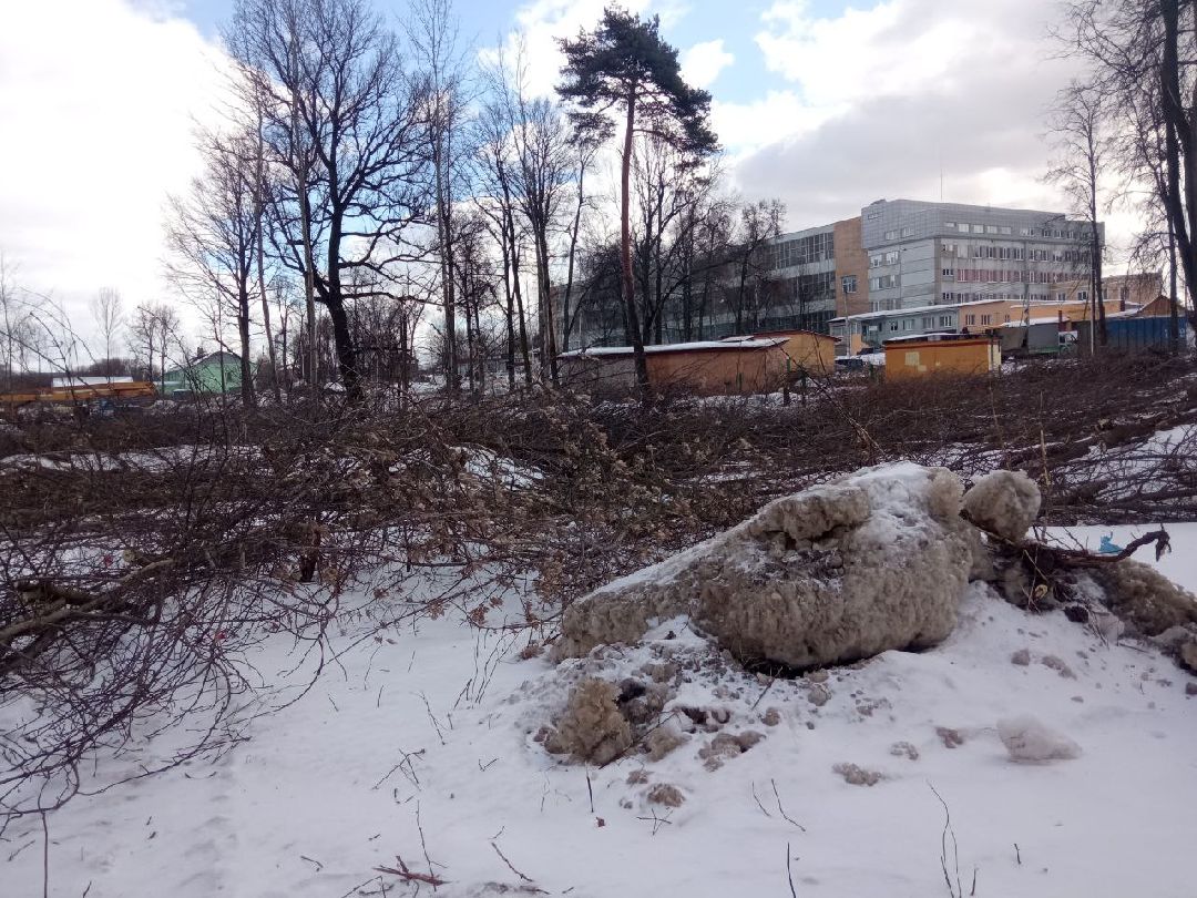 Павловский Посад, Парки, Строительство