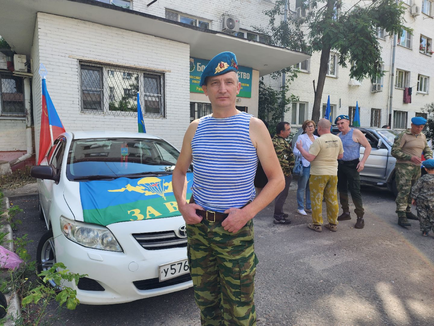 Раменское, общество, День ВДВ, участник военных действий на Кавказе Алексей Урусов