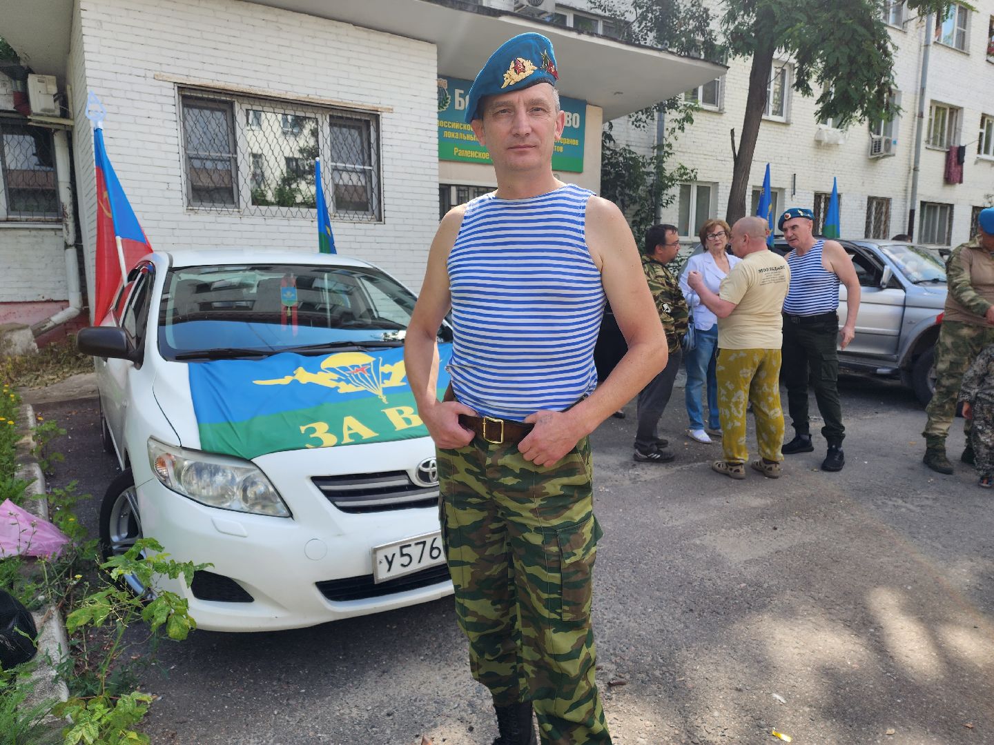 Раменское, общество, День ВДВ, участник военных действий на Кавказе Алексей Урусов