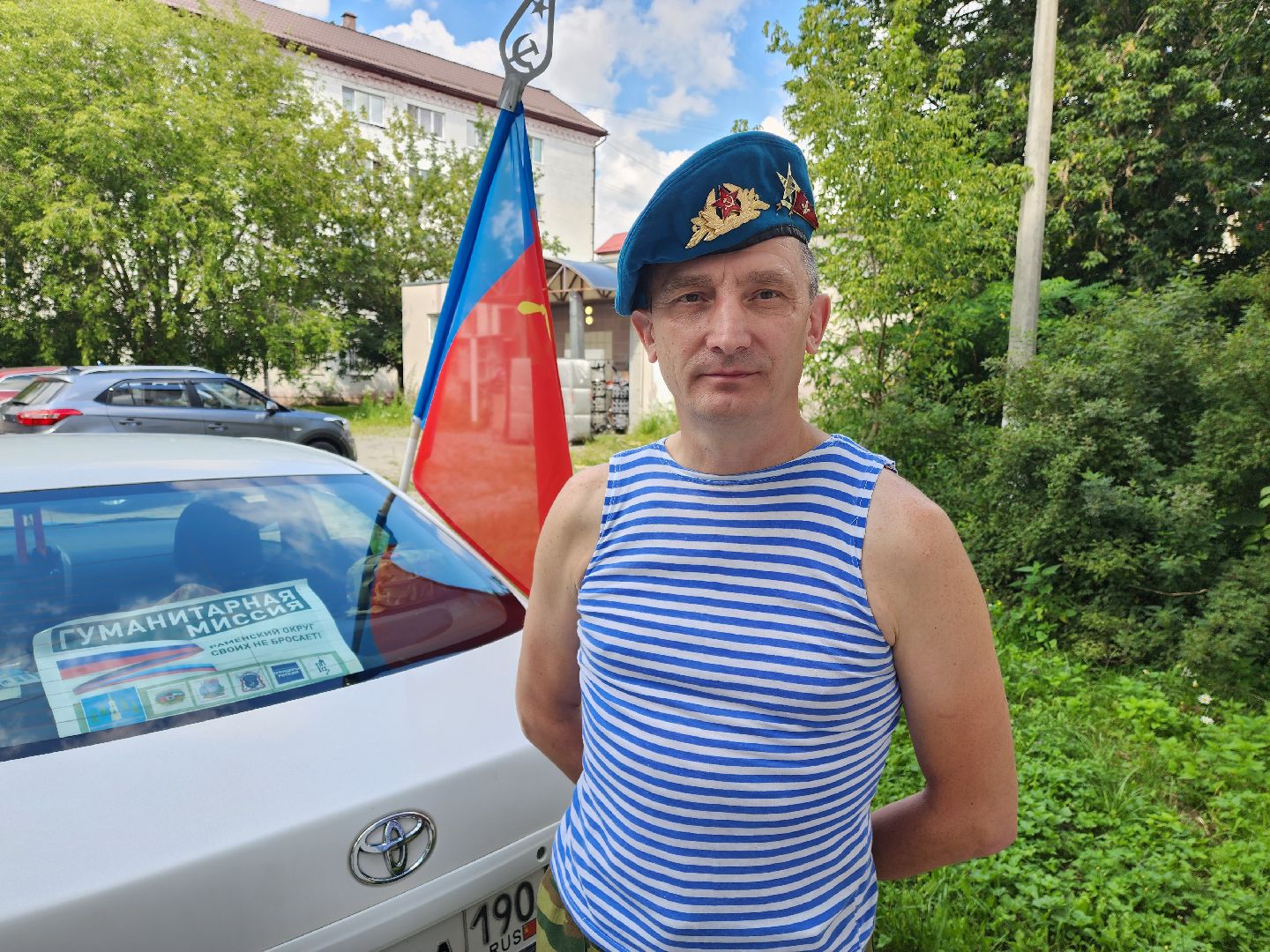 Раменское, общество, День ВДВ, участник военных действий на Кавказе Алексей Урусов