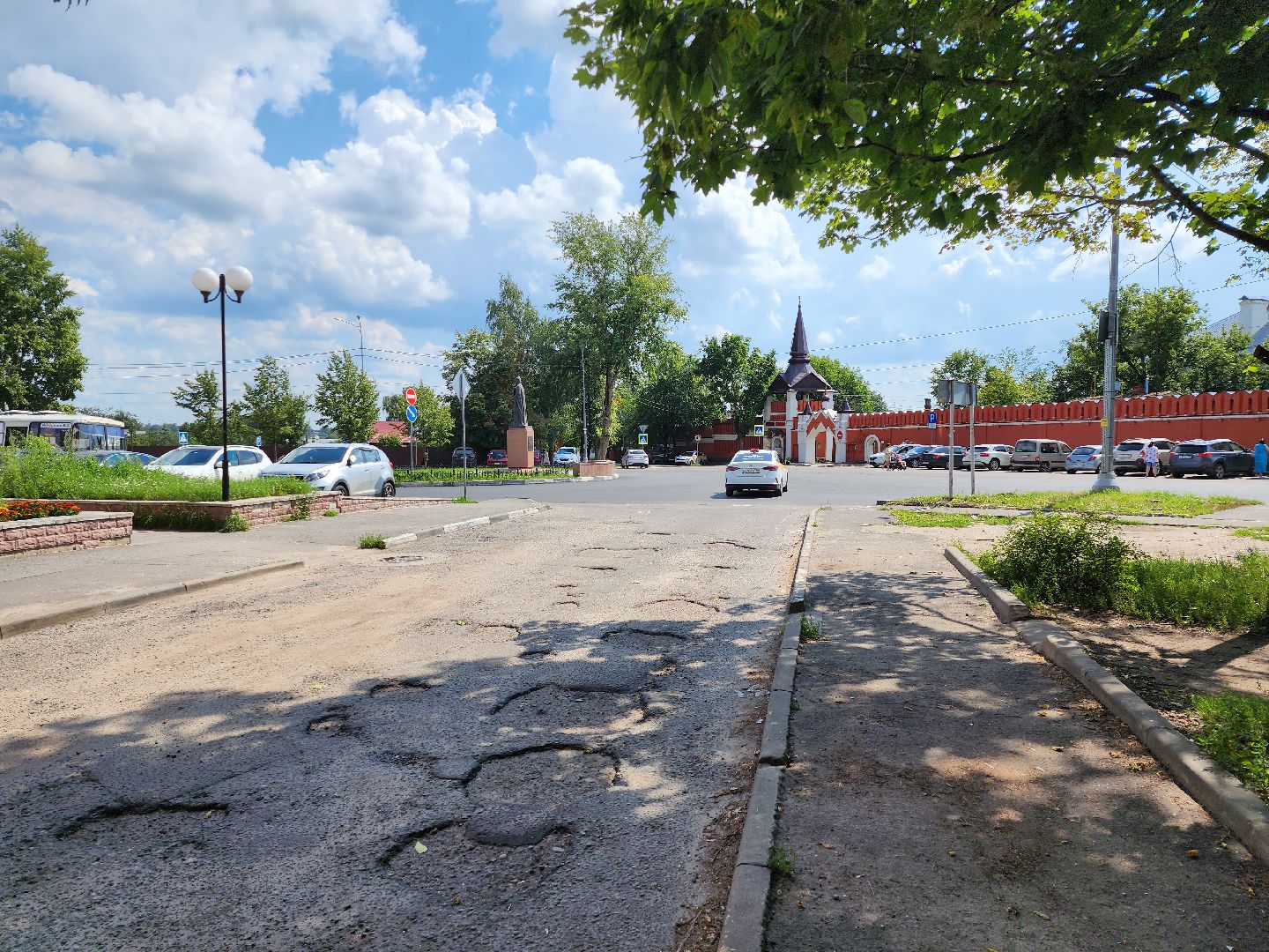 Серпухов, Подмосковье, благоустройство, ремонт дороги, асфальт