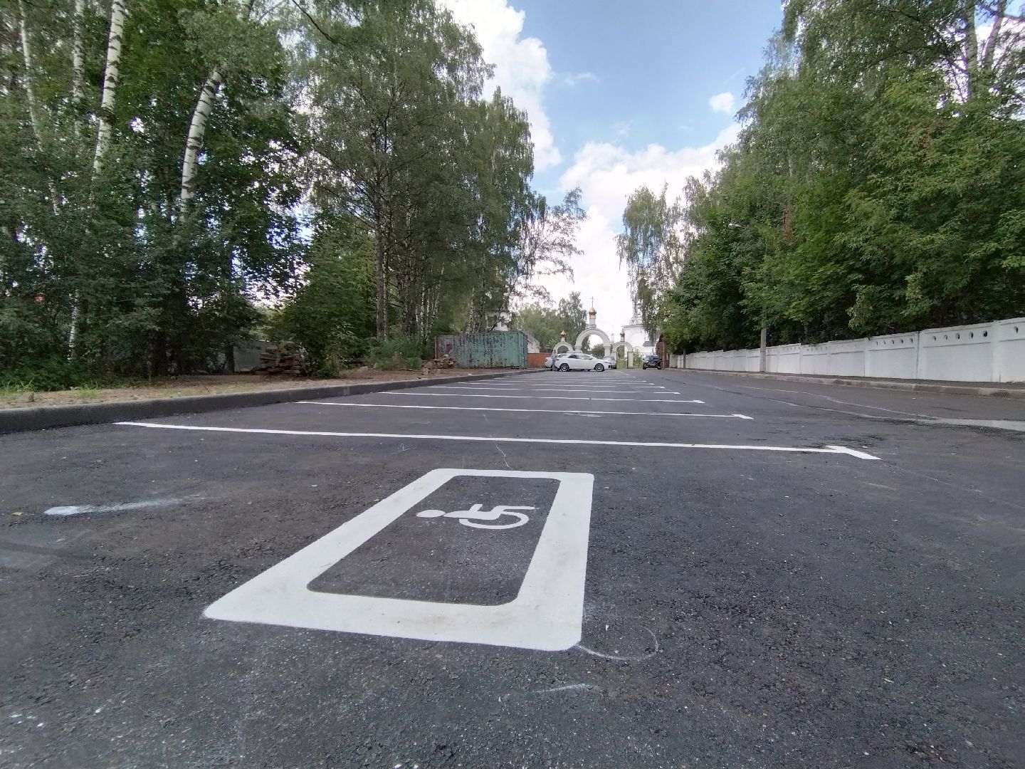 Благоустройство, Никольский храм, Дружба, Мытищи