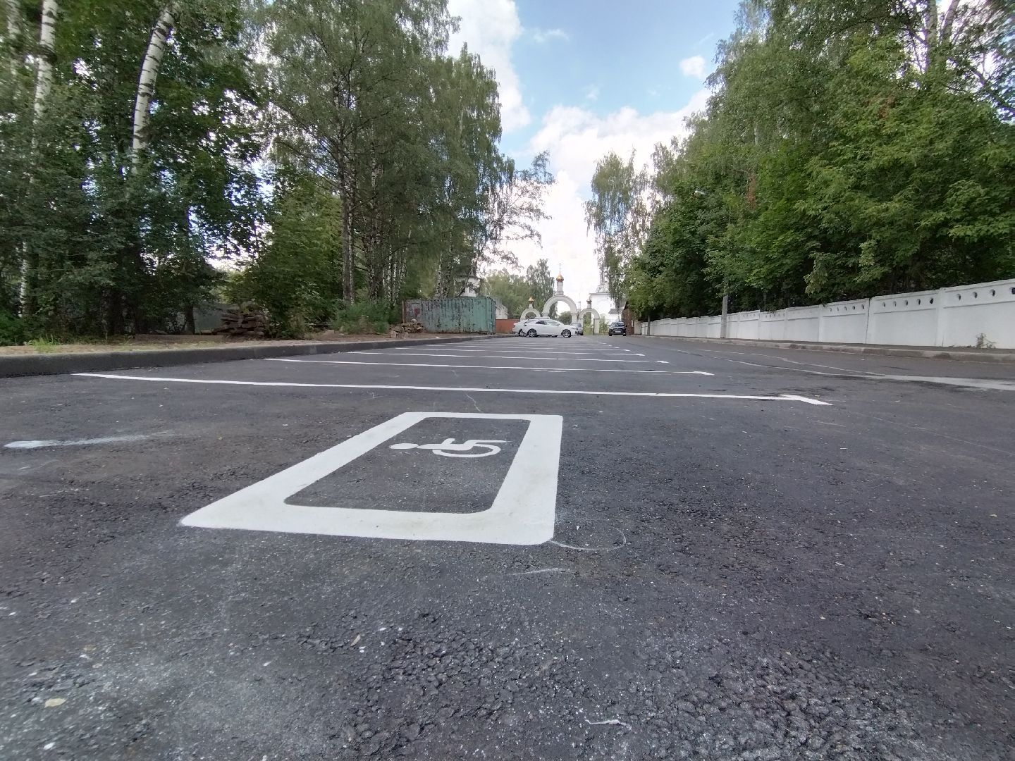 Благоустройство, Никольский храм, Дружба, Мытищи