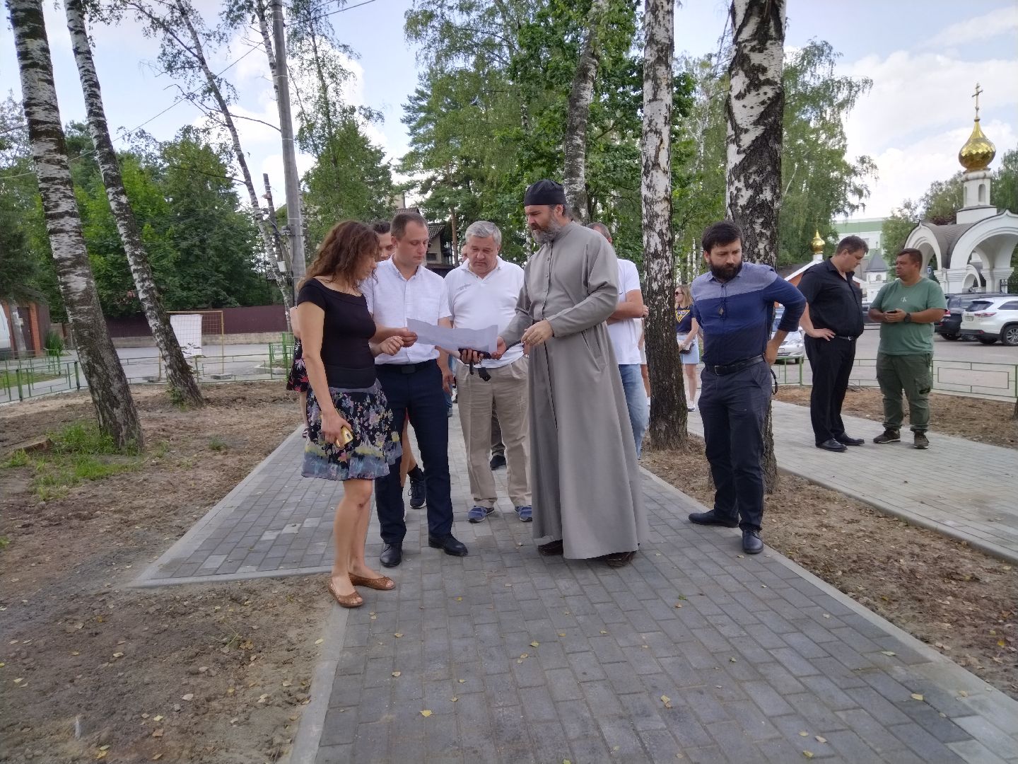 Благоустройство, Никольский храм, Дружба, Мытищи