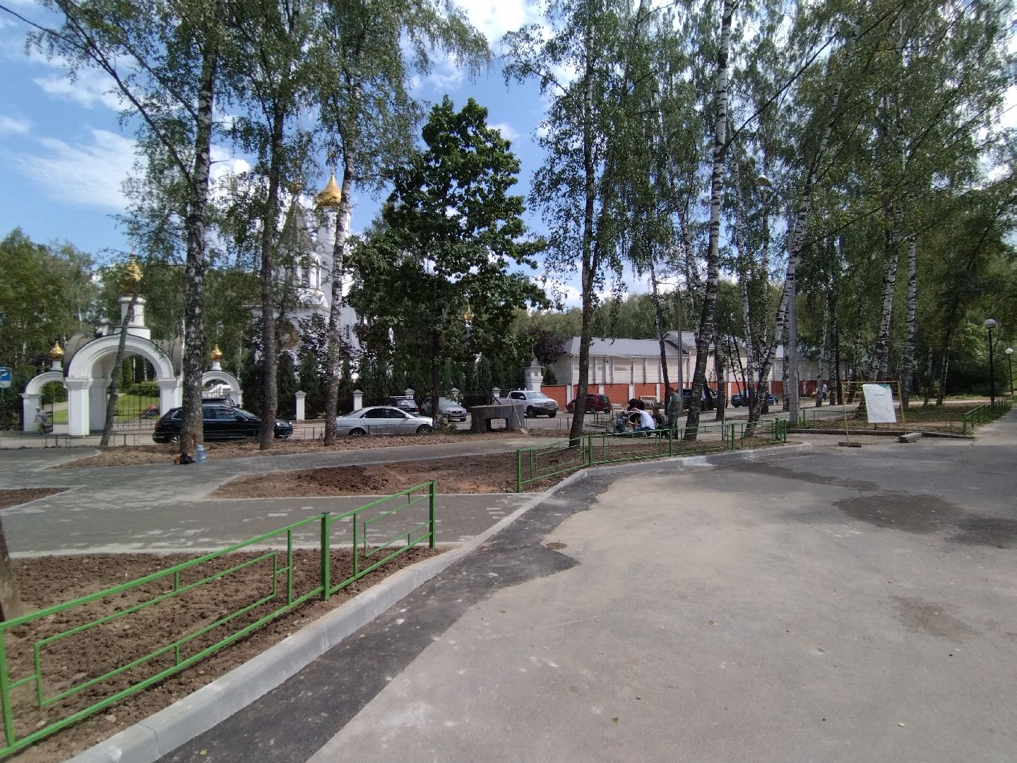 Благоустройство, Никольский храм, Дружба, Мытищи