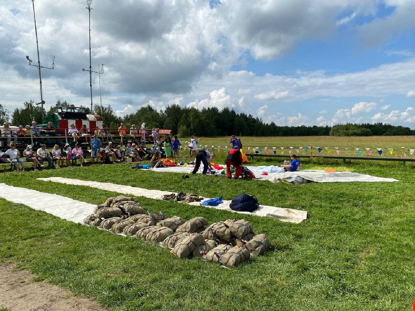 Чехов, ВДВ, аэроклуб ДОСААФ, Волосово, парашют