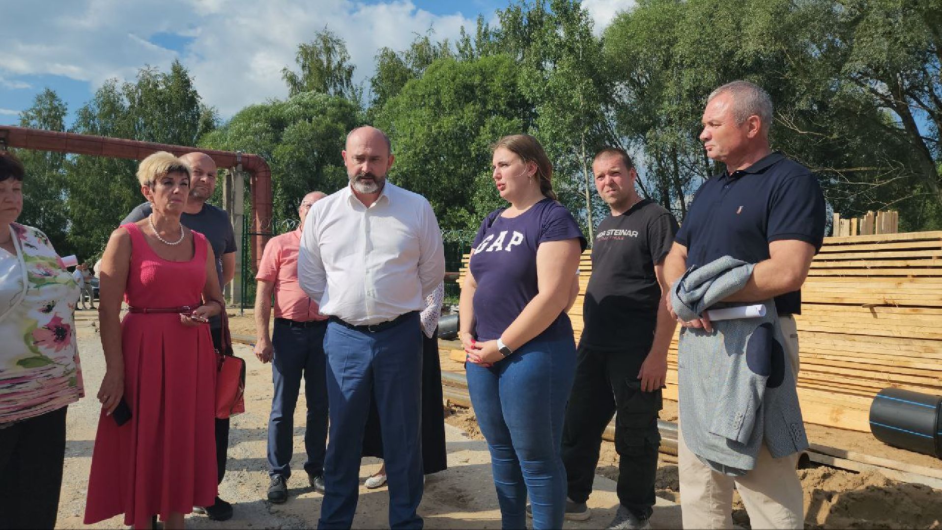 Заречье, богородский округ, вода, трубы, министр, ЖКХ