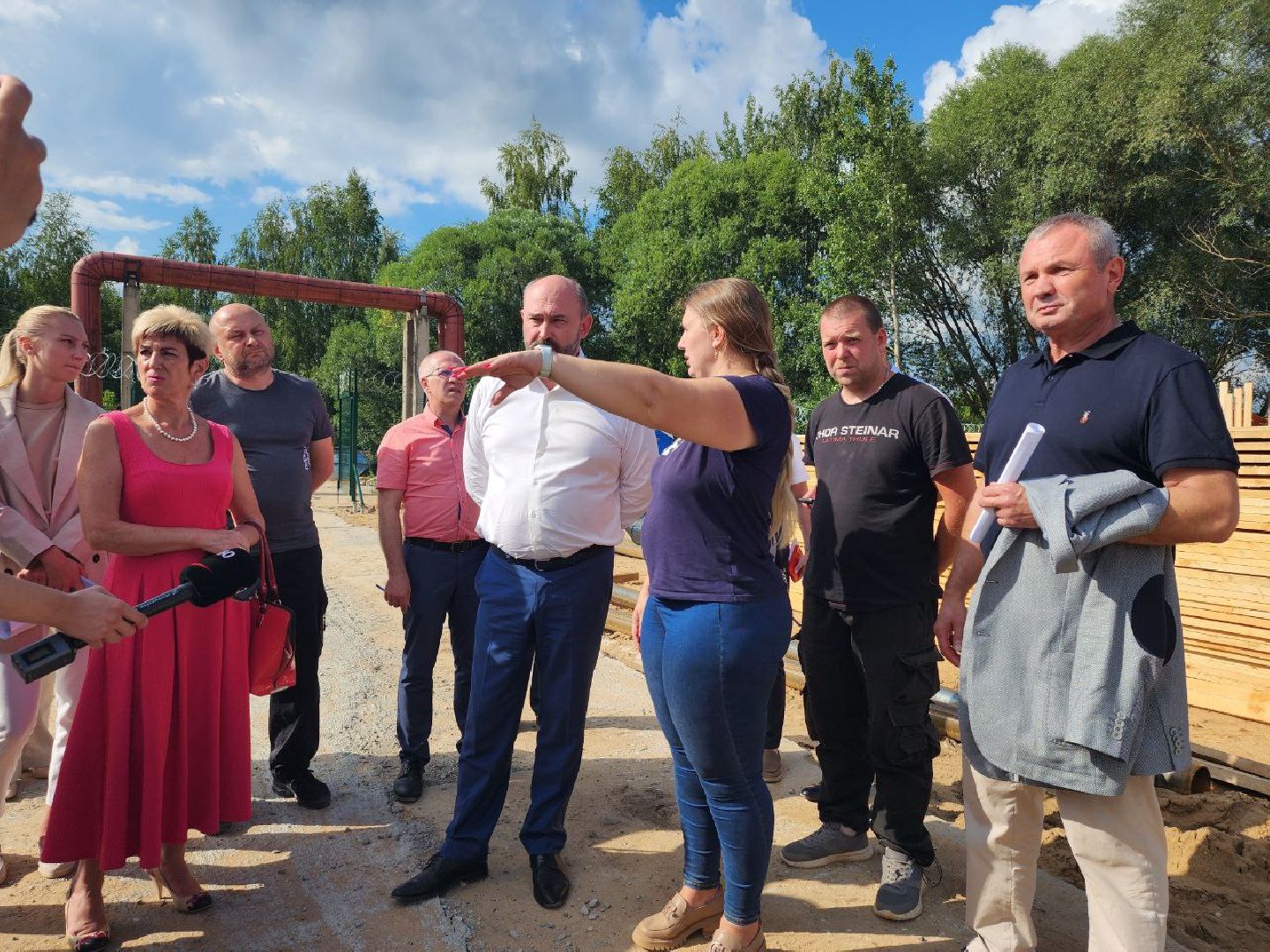 Заречье, богородский округ, вода, трубы, министр, ЖКХ