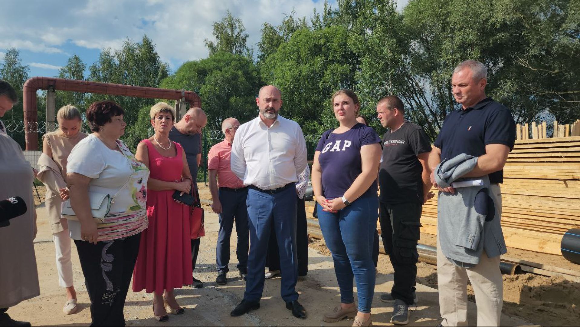 Заречье, богородский округ, вода, трубы, министр, ЖКХ