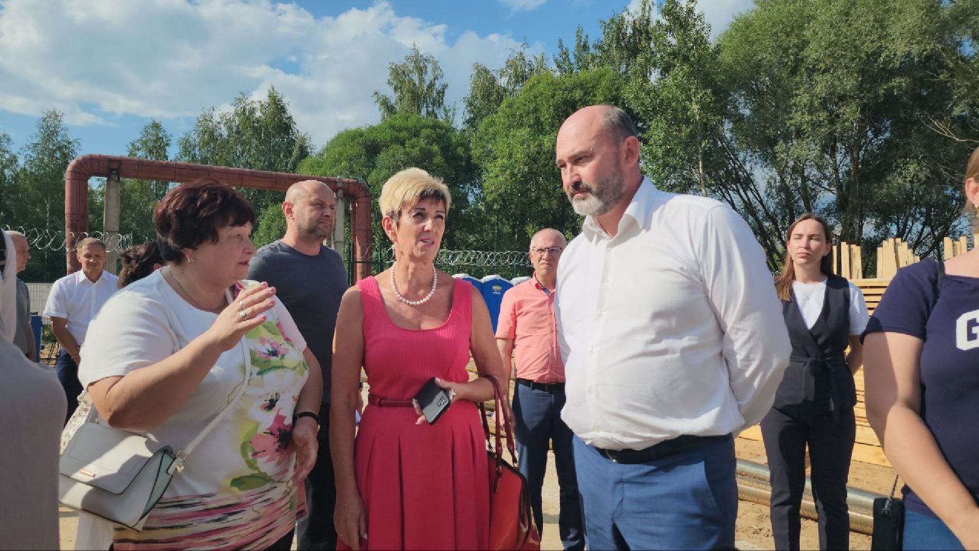 Заречье, богородский округ, вода, трубы, министр, ЖКХ