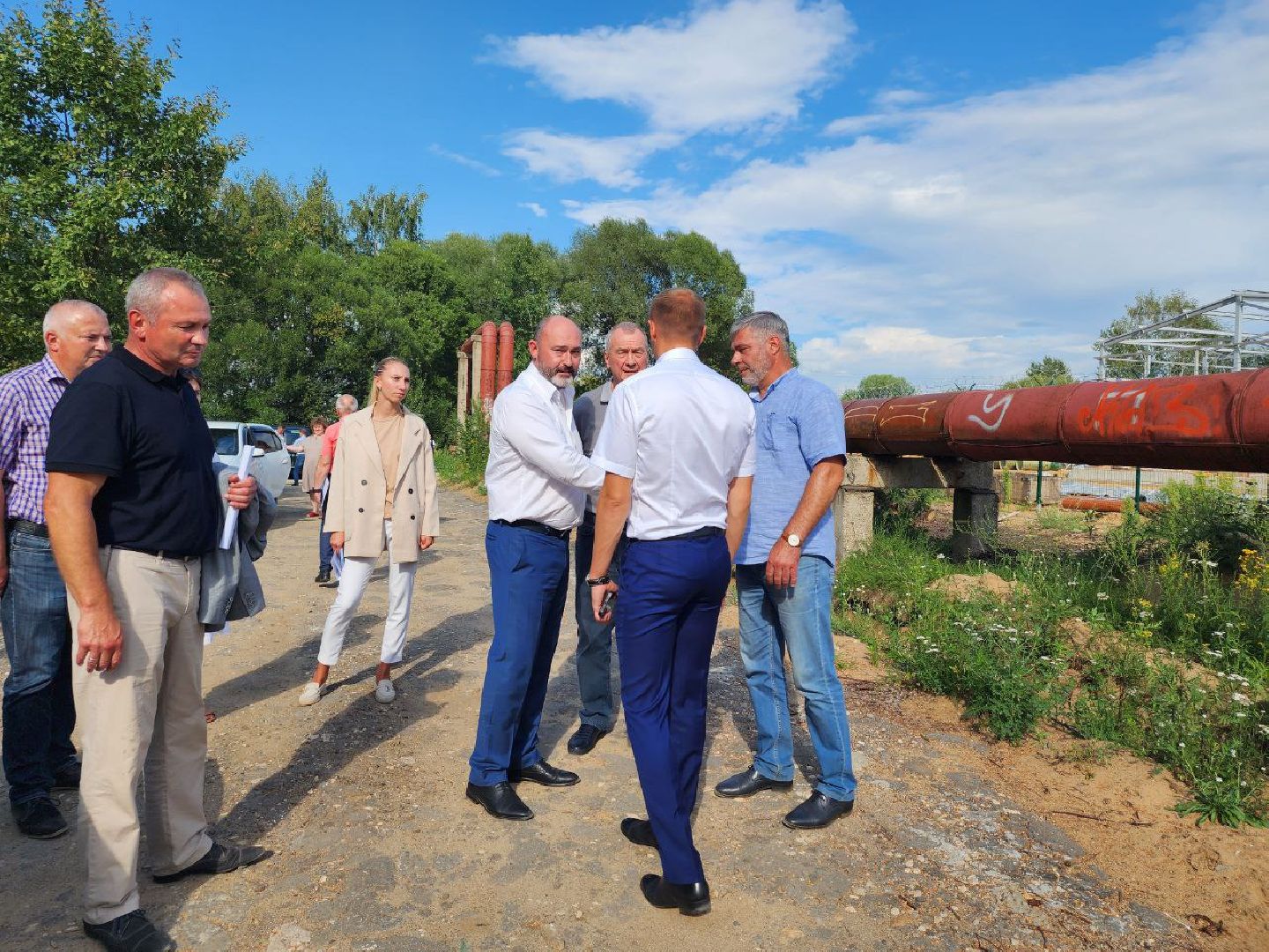 Заречье, богородский округ, вода, трубы, министр, ЖКХ