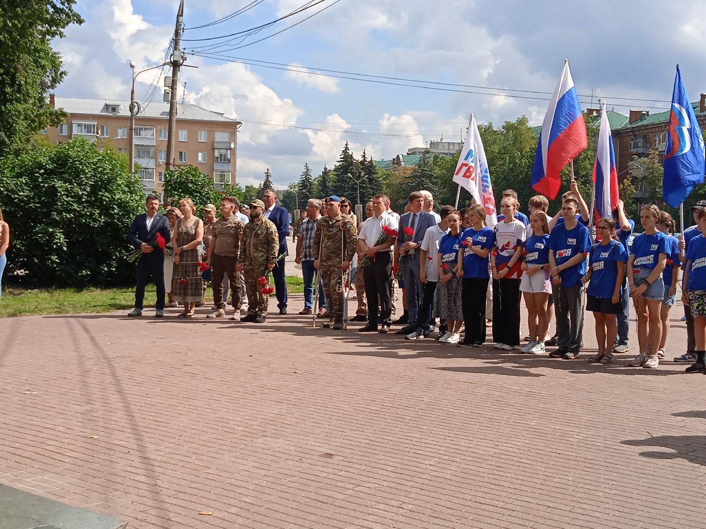 День, ВДВ, мемориал, Афган-Чечня-Россия, Прохоров, Чистюхин, митинг