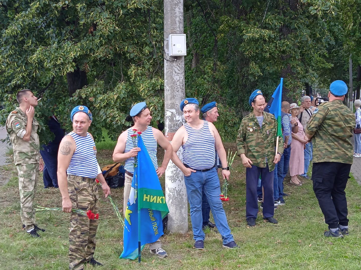 День, ВДВ, мемориал, Афган-Чечня-Россия, Прохоров, Чистюхин, митинг