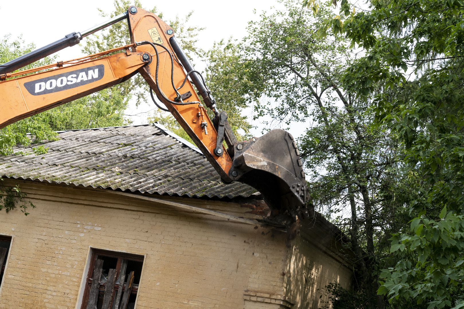 Снос дома, Домодедово