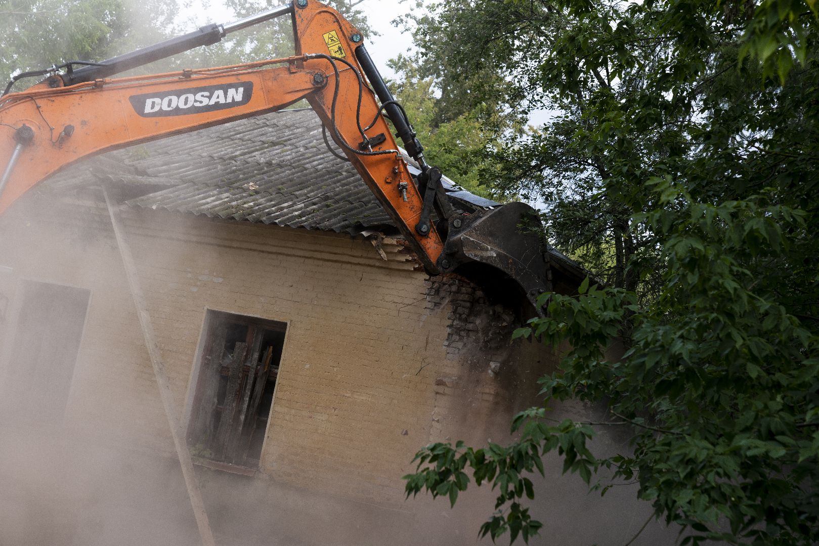 Снос дома, Домодедово