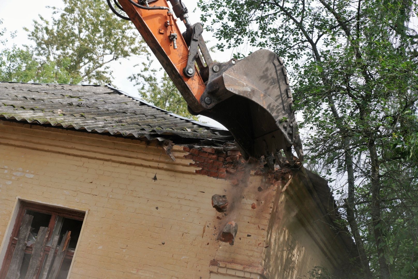 Снос дома, Домодедово