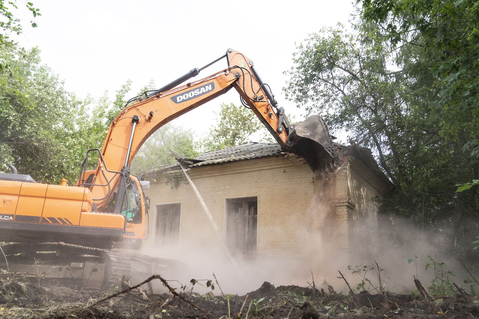 Снос дома, Домодедово