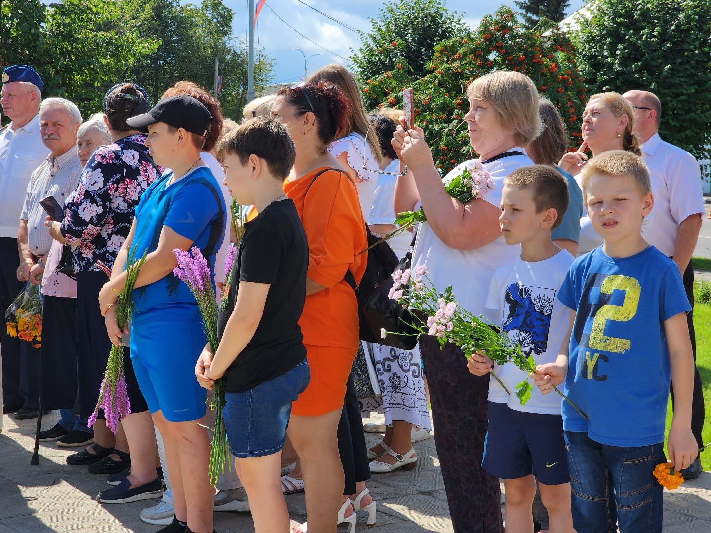 Павловский Посад, городской округ Павловский Посад, люди, музей, цветы, памятник, праздник, космонавт, космос