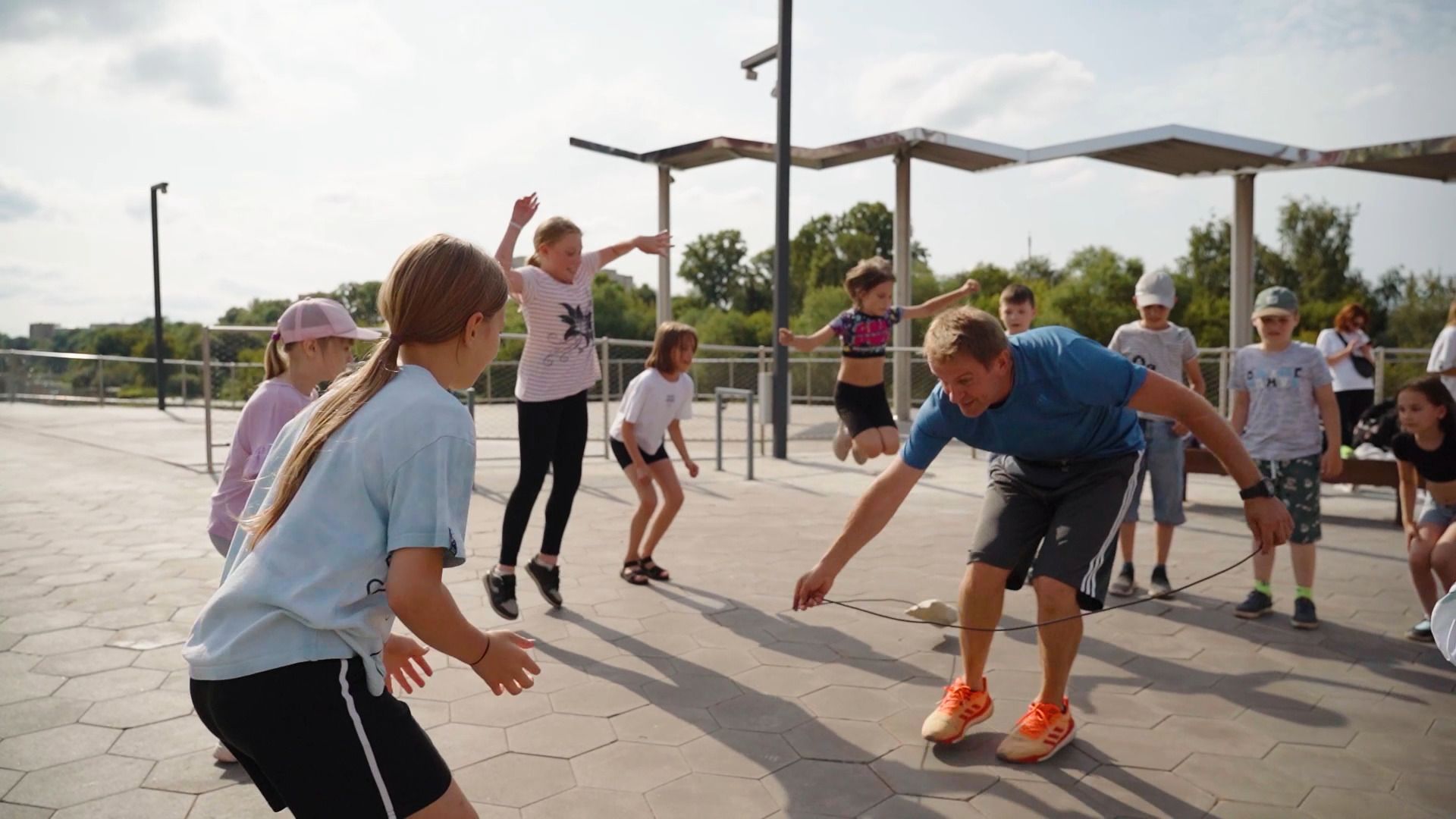 Волонтер, дети, отдых, спорт, учитель, Орехово-Зуево