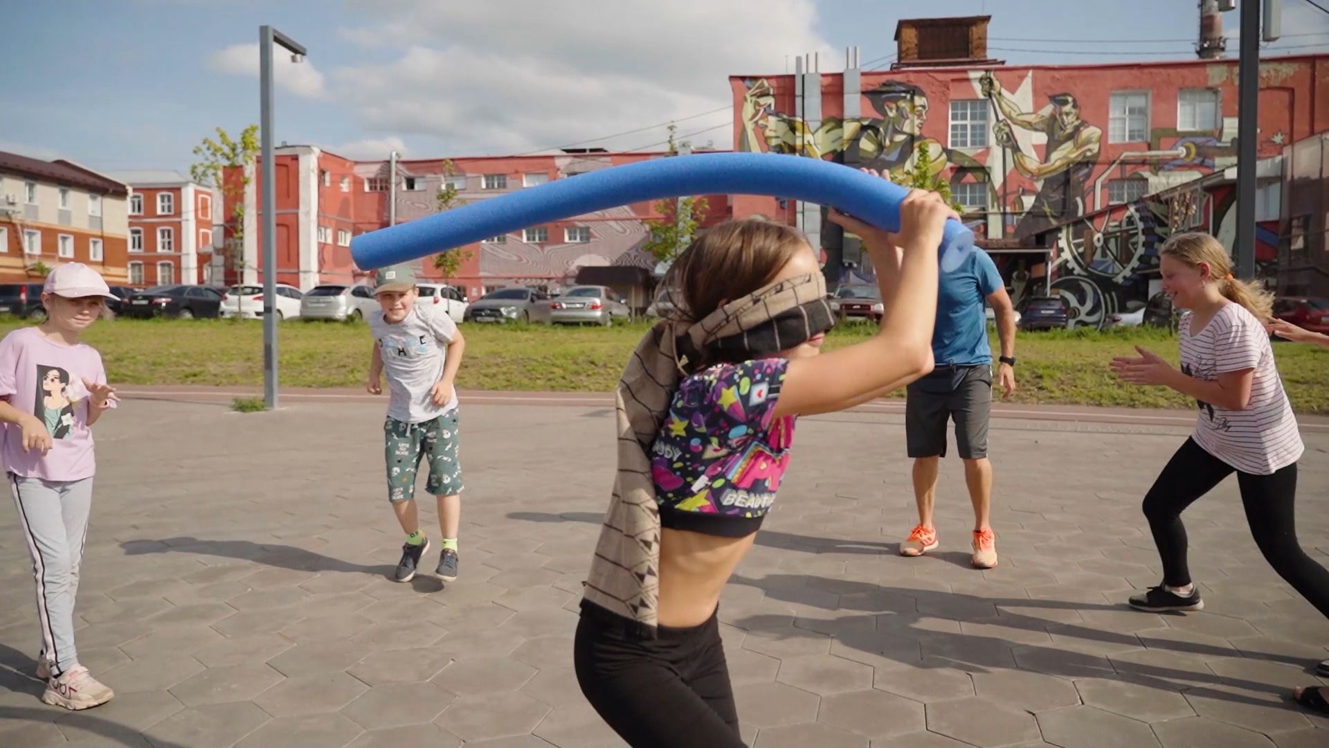 Волонтер, дети, отдых, спорт, учитель, Орехово-Зуево