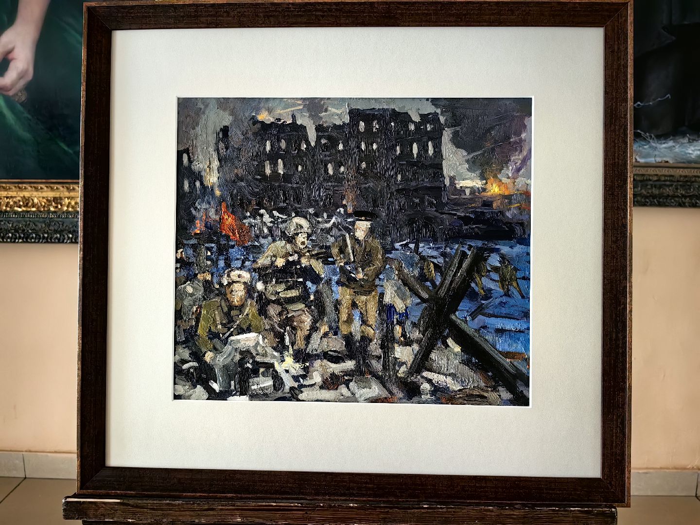 Выставка, рисунки, картина, битва