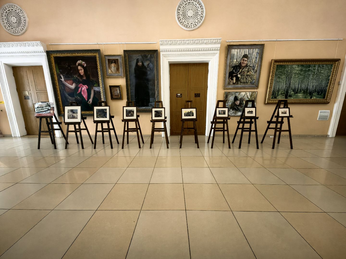 Выставка, рисунки, картина, битва