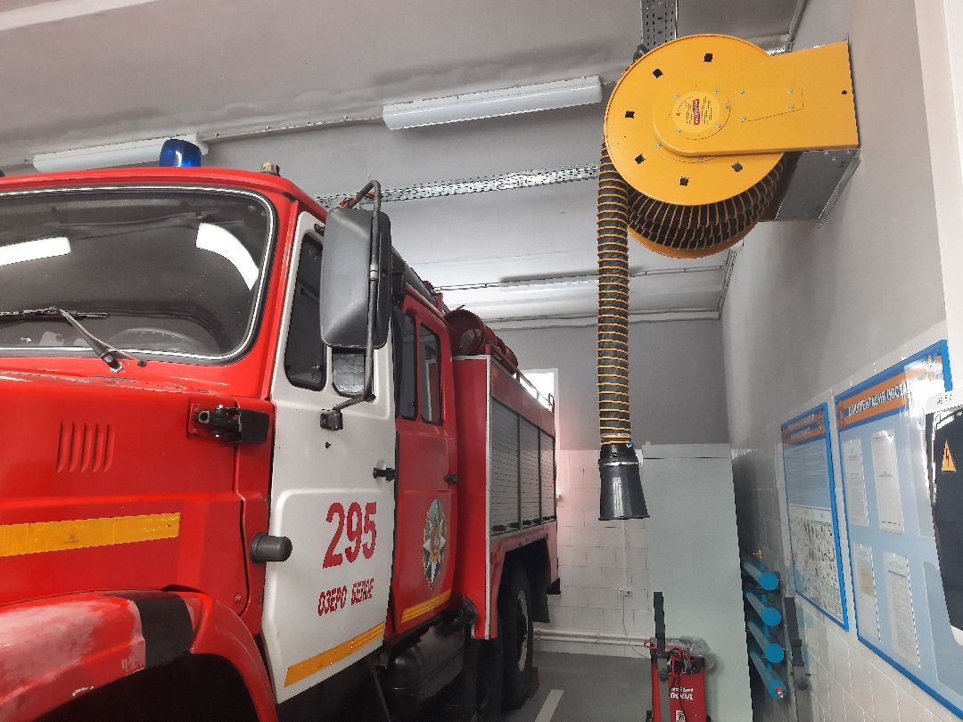 Моспожспас, новое депо, пожарная, часть, Шатура, Санаторий Озеро Белое, после ремонта