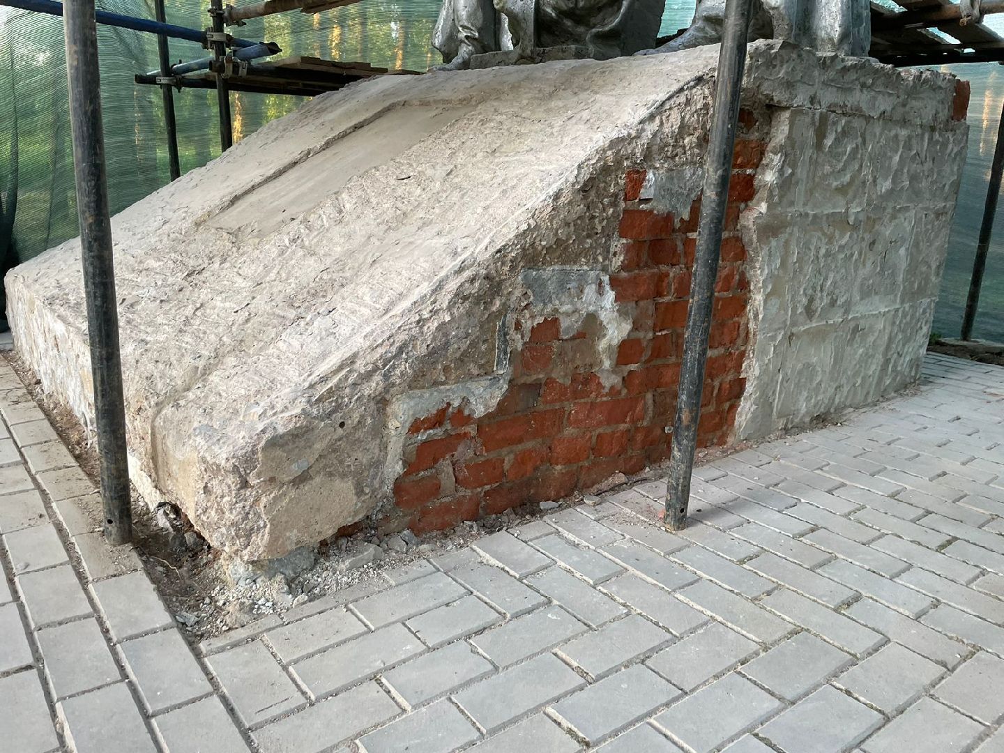 Шаховская, памятник, памятник вов, реставрация