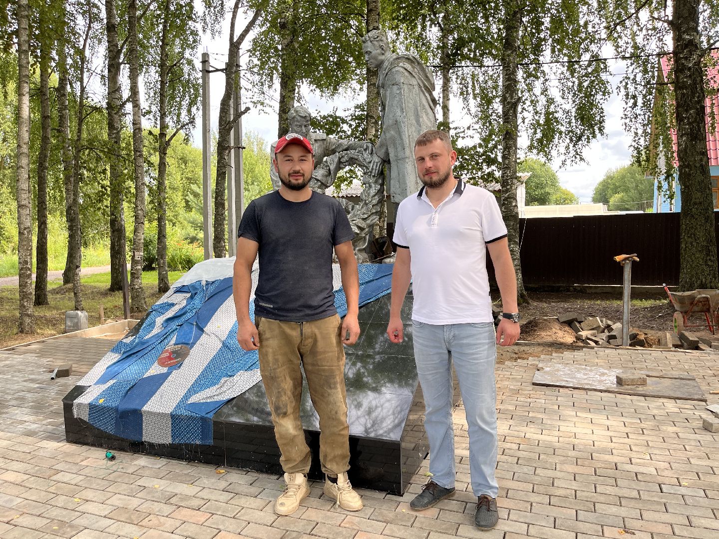 Шаховская, памятник, памятник вов, реставрация