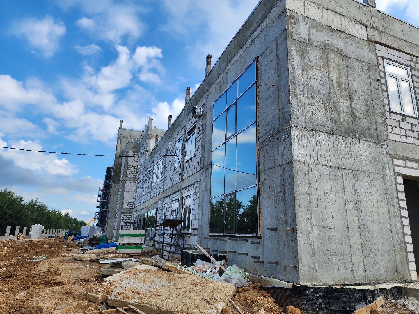 поликлиника, серпухов, ивановские дворики, медицина, строительство,