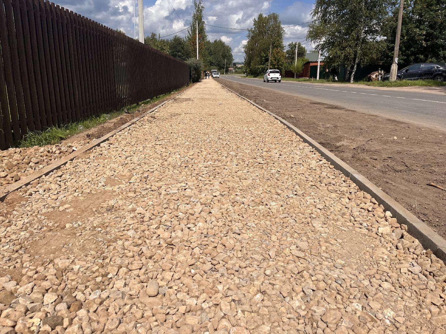 Дороги, асфальт, народные тропы