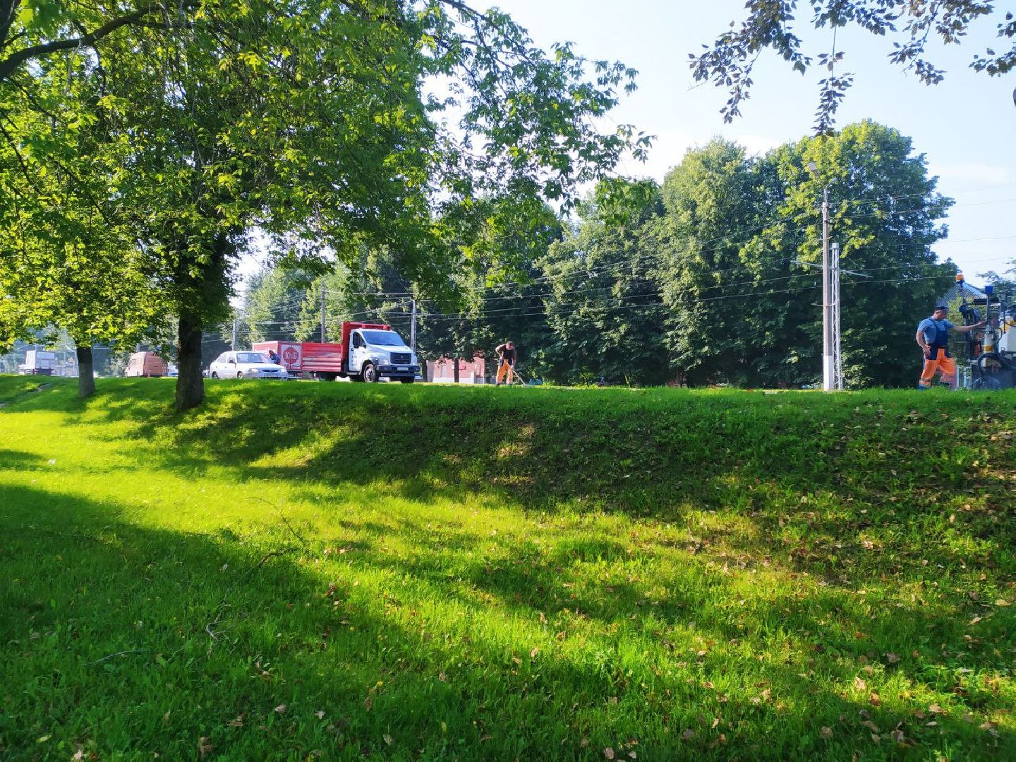 Коломна, дороги, дорожная разметка