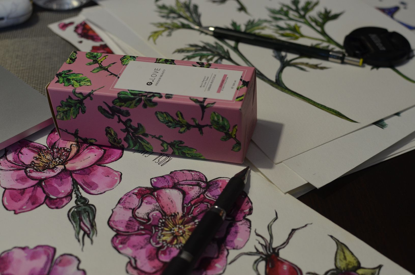 Реутов, дизайнер, Полина Шейдакова, паттерн, визуал, макет, косметика