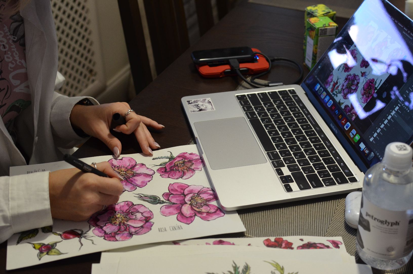 Реутов, дизайнер, Полина Шейдакова, паттерн, визуал, макет, косметика