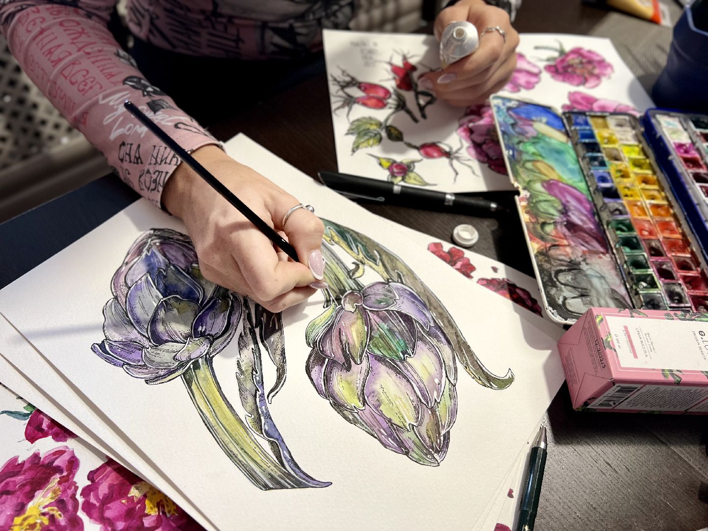 Реутов, дизайнер, Полина Шейдакова, паттерн, визуал, макет, косметика