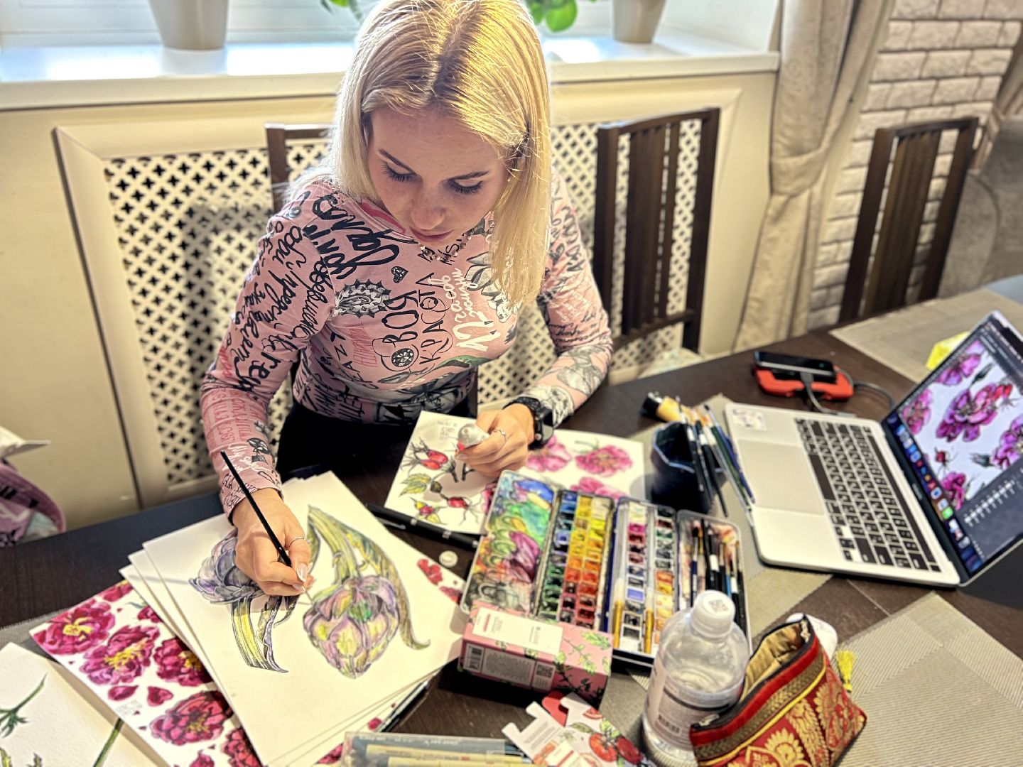 Реутов, дизайнер, Полина Шейдакова, паттерн, визуал, макет, косметика