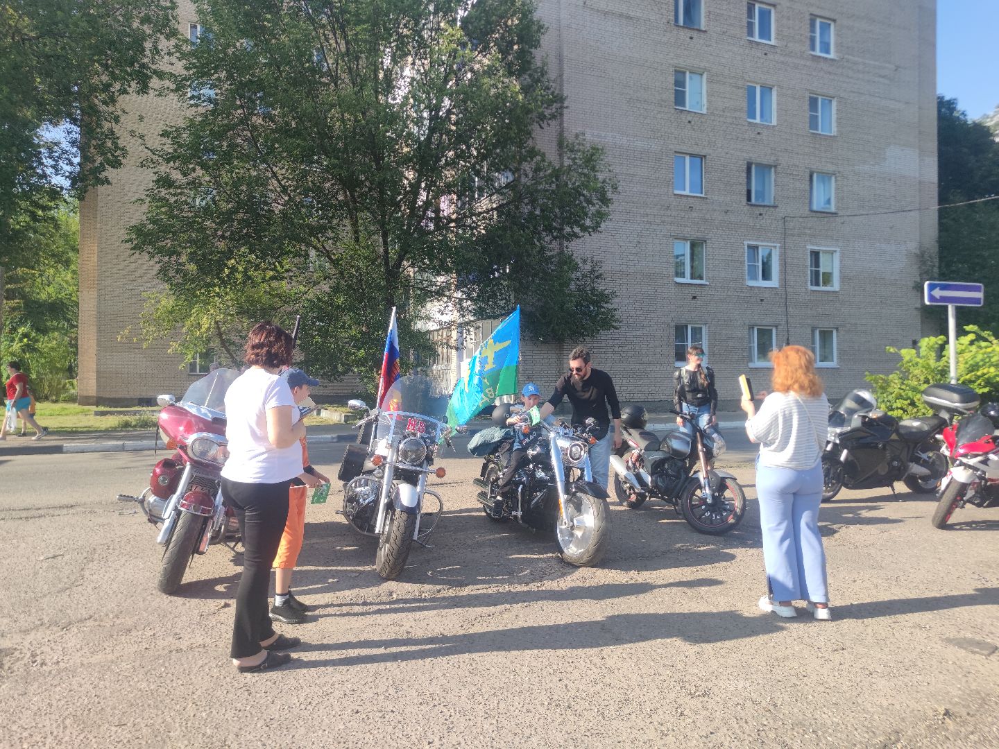 День ВДВ, праздник, дети, Дубна