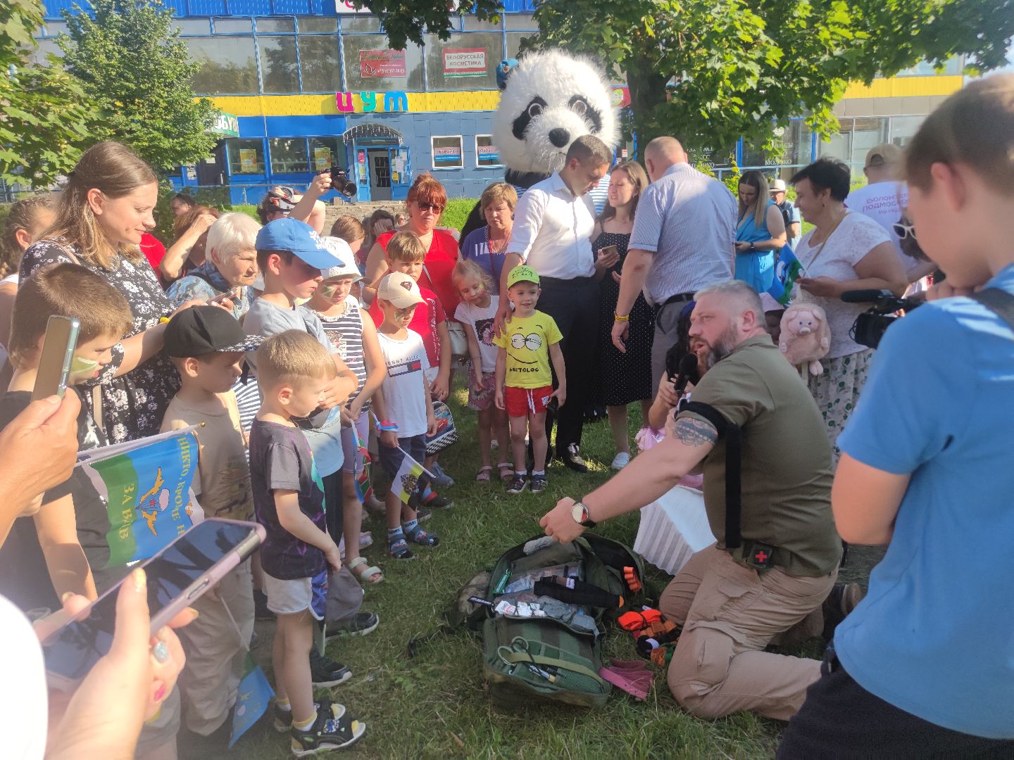 День ВДВ, праздник, дети, Дубна