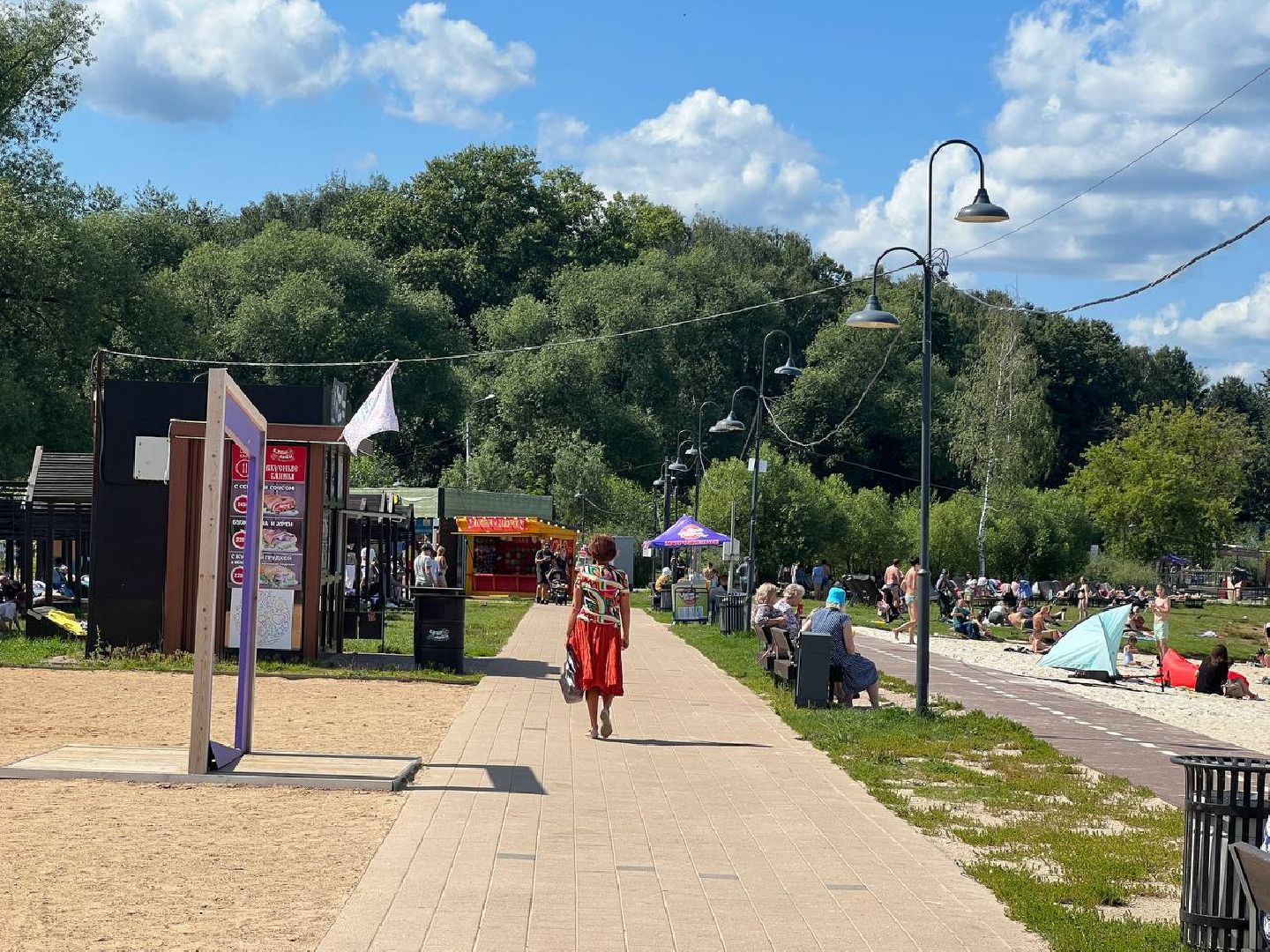 Солнечногорск, благоустройство, набережная, парк, жители