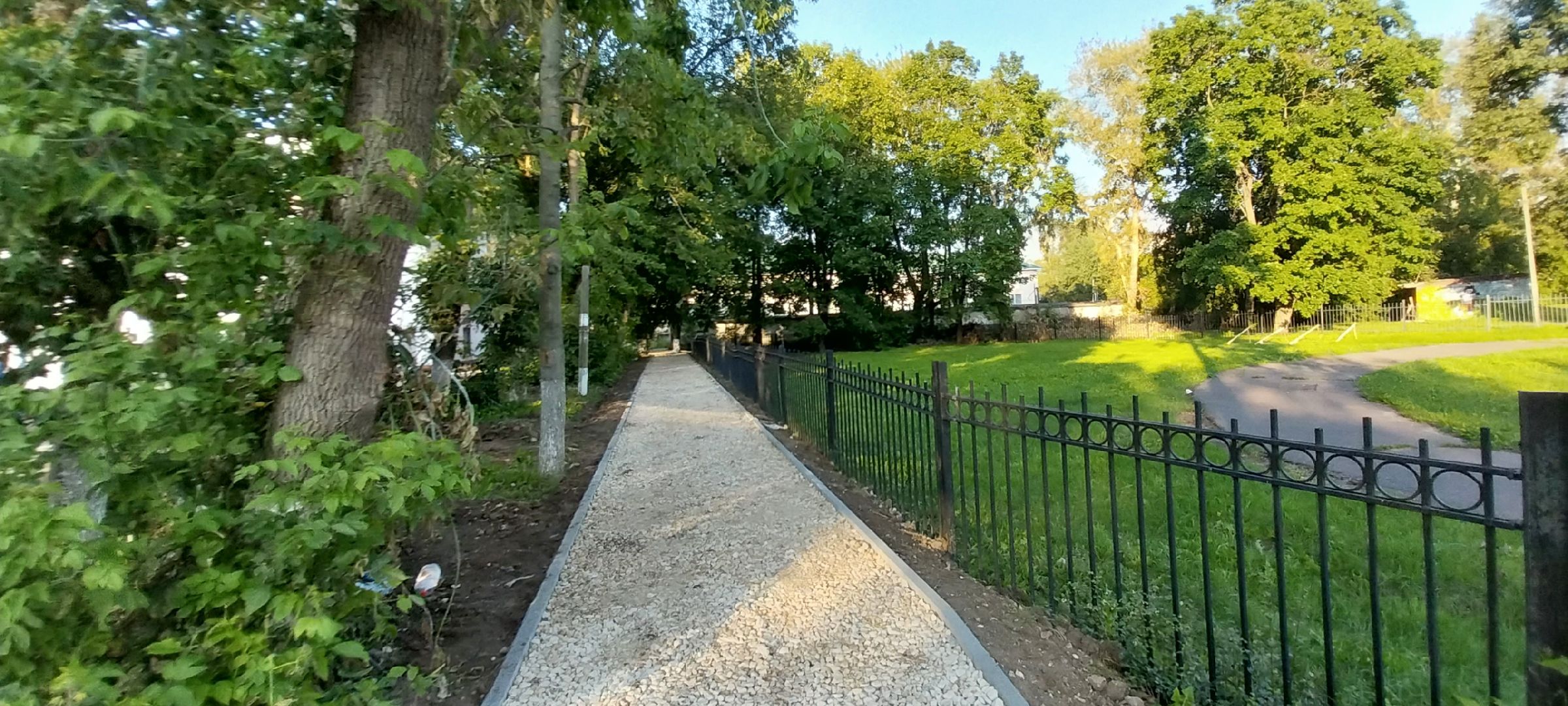 Коломна, благоустройство, народная тропа