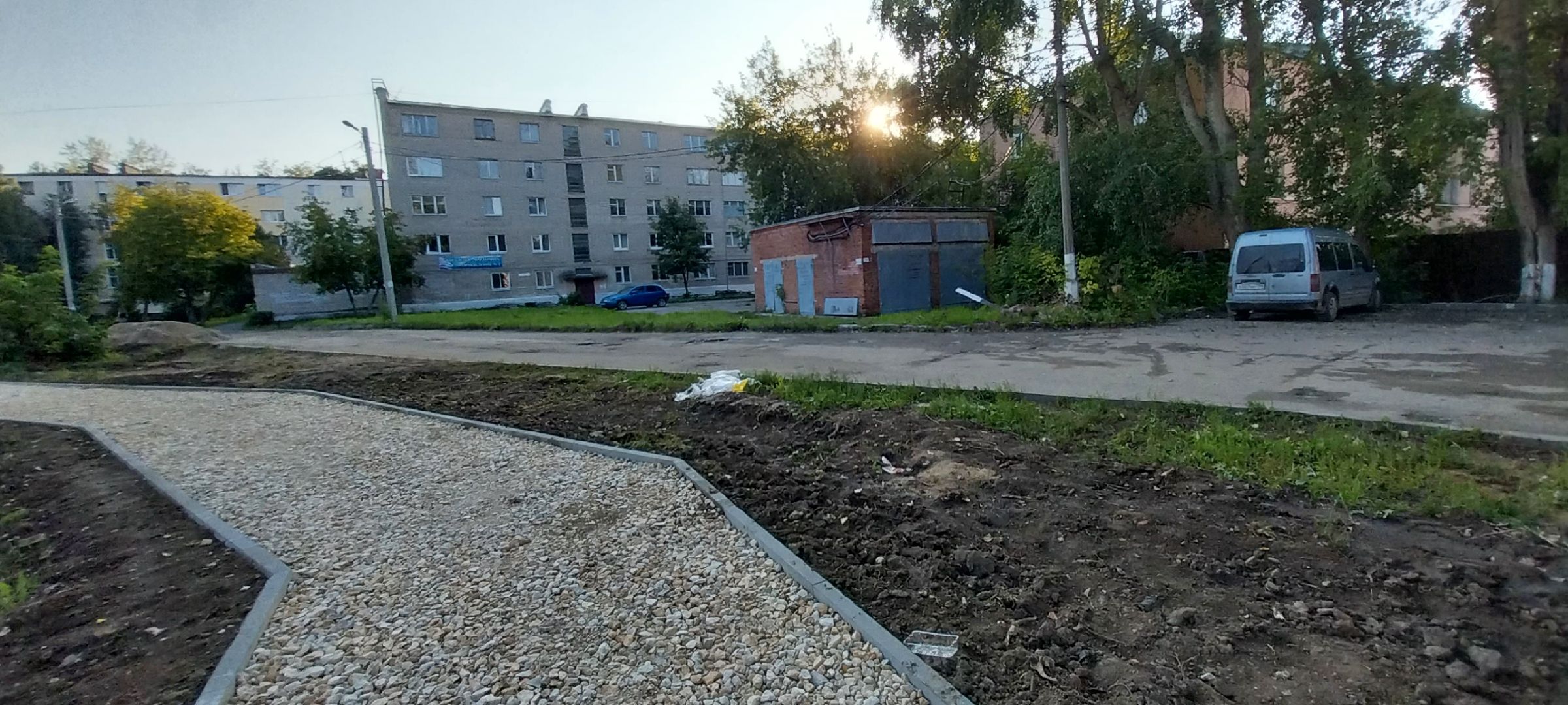 Коломна, благоустройство, народная тропа