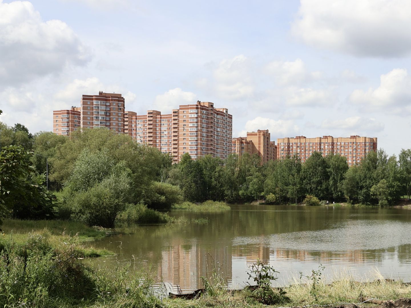 благоустройство, программа губернатора, озеро, Щёлково