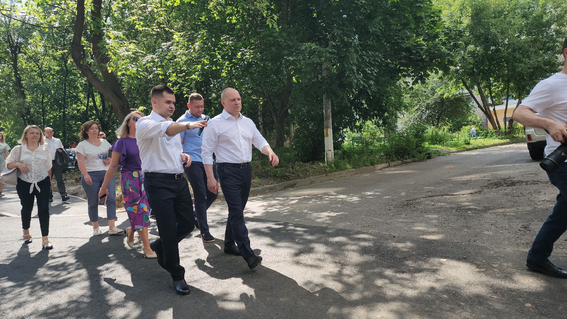 Пушкино, ремонт дорог, Максим Красноцветов, благоустройство, программа Губернатора, Губернатор Московской области